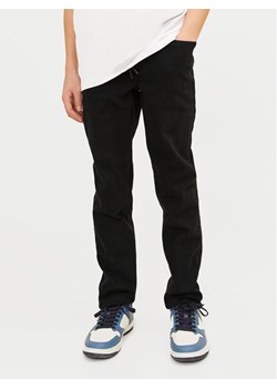 Jack&Jones Junior Jeansy Glenn 12260575 Czarny Slim Fit ze sklepu MODIVO w kategorii Spodnie chłopięce - zdjęcie 181107279