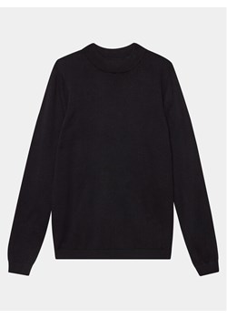 Jack&Jones Junior Golf 12236767 Czarny Regular Fit ze sklepu MODIVO w kategorii Swetry chłopięce - zdjęcie 181107295