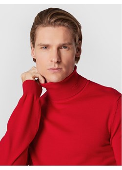 Hugo Golf San Thomas-M 50474174 Czerwony Slim Fit ze sklepu MODIVO w kategorii Swetry męskie - zdjęcie 181107298