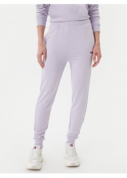 Fila Spodnie dresowe Lucerna FAW1055 Fioletowy Regular Fit ze sklepu MODIVO w kategorii Spodnie damskie - zdjęcie 181107307
