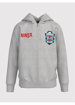 LEGO Bluza 12010572 Szary Regular Fit ze sklepu MODIVO w kategorii Bluzy chłopięce - zdjęcie 181107377