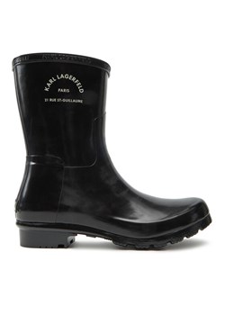 KARL LAGERFELD Kalosze KL47075S Czarny ze sklepu MODIVO w kategorii Kalosze damskie - zdjęcie 181107396