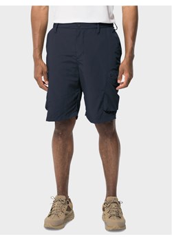 Jack Wolfskin Szorty materiałowe Kalahari 1508381 Granatowy Regular Fit ze sklepu MODIVO w kategorii Spodenki męskie - zdjęcie 181107488