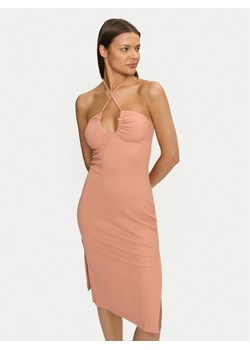 Roxy Sukienka letnia Late Sunset ERJKD03467 Pomarańczowy Slim Fit ze sklepu MODIVO w kategorii Sukienki - zdjęcie 181107655