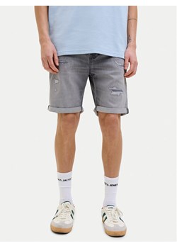 Jack&Jones Szorty jeansowe Rick 12269503 Szary Regular Fit ze sklepu MODIVO w kategorii Spodenki męskie - zdjęcie 181107776