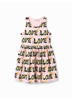 Desigual Sukienka codzienna 23SGVK11 Różowy Regular Fit ze sklepu MODIVO w kategorii Sukienki dziewczęce - zdjęcie 181107826