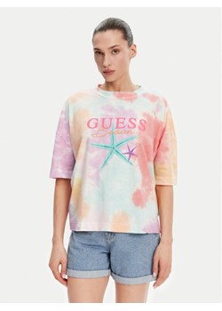 Guess T-Shirt E5GI00 K8G01 Kolorowy Oversize ze sklepu MODIVO w kategorii Bluzki damskie - zdjęcie 181107987