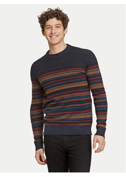 Lindbergh Sweter 30-80042 Granatowy Slim Fit ze sklepu MODIVO w kategorii Swetry męskie - zdjęcie 181107996