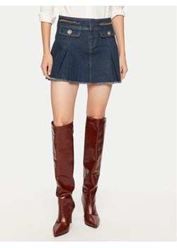 Guess Spódnica jeansowa W4PD1B D5JV1 Granatowy Regular Fit - id: 0000304257599 - marki Guess - 181108007 Guess Spódnica jeansowa W4PD1B D5JV1 Granatowy Regular Fit ze sklepu MODIVO w kategorii Spódnice - zdjęcie 181108007