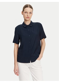 Tommy Hilfiger Koszula WW0WW44683 Granatowy Relaxed Fit ze sklepu MODIVO w kategorii Koszule damskie - zdjęcie 181108085