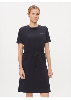 Tommy Hilfiger Sukienka codzienna 1985 WW0WW40734 Granatowy Regular Fit ze sklepu MODIVO w kategorii Sukienki - zdjęcie 181108137