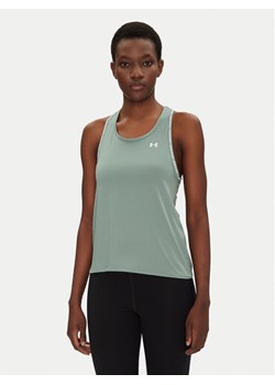 Under Armour Top Tech Knockout 1389851 Żółty Regular Fit ze sklepu MODIVO w kategorii Bluzki damskie - zdjęcie 181108148