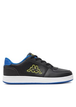 Kappa Sneakersy Logo Malone Kid 371K1IW Czarny ze sklepu MODIVO w kategorii Buty sportowe dziecięce - zdjęcie 181108167