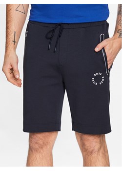 Boss Szorty sportowe 50487954 Granatowy Regular Fit ze sklepu MODIVO w kategorii Spodenki męskie - zdjęcie 181108215