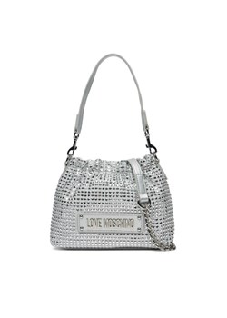 LOVE MOSCHINO Torebka JC4138PP1MLL196B Srebrny ze sklepu MODIVO w kategorii Torebki worki - zdjęcie 181108267