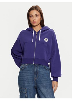 Converse Bluza Retro 10026150-A08 Niebieski Loose Fit - id: 0000304942617 - marki Converse - 181108296 Converse Bluza Retro 10026150-A08 Niebieski Loose Fit ze sklepu MODIVO w kategorii Bluzy damskie - zdjęcie 181108296