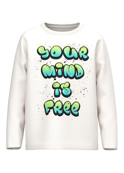 NAME IT Bluzka 13218786 Biały Loose Fit - id: 0000302553976 - marki Name It - 181108448 NAME IT Bluzka 13218786 Biały Loose Fit ze sklepu MODIVO w kategorii T-shirty chłopięce - zdjęcie 181108448