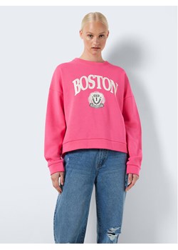 Noisy May Bluza Arya 27027539 Różowy Loose Fit ze sklepu MODIVO w kategorii Bluzy damskie - zdjęcie 181108497
