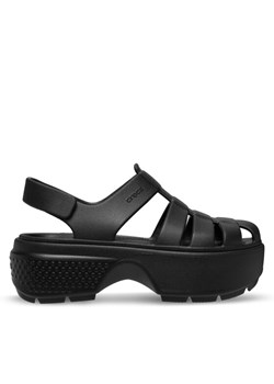 Crocs Sandały Stomp Fisherman Sandal 209938 Czarny ze sklepu MODIVO w kategorii Sandały damskie - zdjęcie 181108607