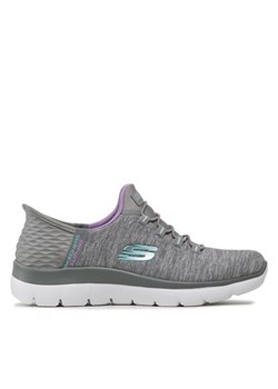 Skechers Sneakersy Dazzling Haze 149937/GYMT Szary ze sklepu MODIVO w kategorii Buty sportowe damskie - zdjęcie 181108646
