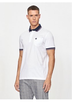 Pierre Cardin Polo C5 21284.2034 Biały Regular Fit ze sklepu MODIVO w kategorii T-shirty męskie - zdjęcie 181108678