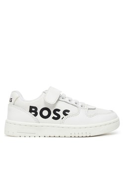 BOSS Sneakersy J51644 E Biały ze sklepu MODIVO w kategorii Buty sportowe dziecięce - zdjęcie 181108729