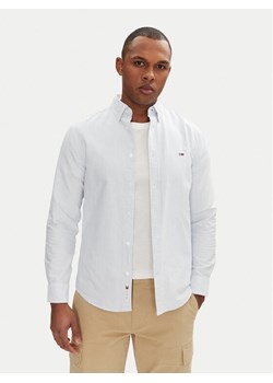 Tommy Jeans Koszula DM0DM20668 Niebieski Slim Fit ze sklepu MODIVO w kategorii Koszule męskie - zdjęcie 181108798