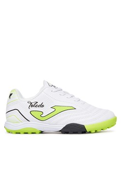 Joma Buty do piłki nożnej Toledo Jr 2502 TOJS2502TF Biały ze sklepu MODIVO w kategorii Buty sportowe dziecięce - zdjęcie 181108848