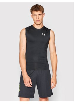 Under Armour Koszulka techniczna HeatGear® 1361522 Czarny Slim Fit ze sklepu MODIVO w kategorii T-shirty męskie - zdjęcie 181108959