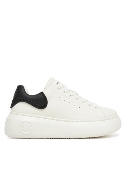 Armani Exchange Sneakersy XDX188 XV937 N480 Biały ze sklepu MODIVO w kategorii Buty sportowe damskie - zdjęcie 181109098