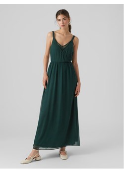 Vero Moda Sukienka letnia Olivia 10298558 Zielony Regular Fit ze sklepu MODIVO w kategorii Sukienki - zdjęcie 181109106