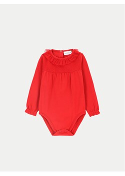 Coccodrillo Body dziecięce ZC4112101EBG Czerwony ze sklepu MODIVO w kategorii Body niemowlęce - zdjęcie 181109136