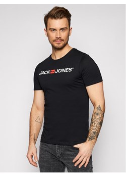 Jack&Jones T-Shirt Jjecorp Logo 12137126 Czarny Slim Fit ze sklepu MODIVO w kategorii T-shirty męskie - zdjęcie 181109266