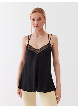 Patrizia Pepe Top 2C1455/A260-K103 Czarny Regular Fit ze sklepu MODIVO w kategorii Bluzki damskie - zdjęcie 181109285