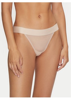 DKNY Figi klasyczne DK8945 Beżowy ze sklepu MODIVO w kategorii Majtki damskie - zdjęcie 181109475