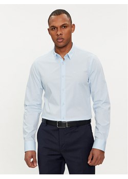 Calvin Klein Koszula K10K110856 Błękitny Slim Fit ze sklepu MODIVO w kategorii Koszule męskie - zdjęcie 181109477