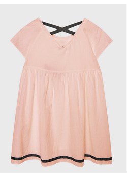 United Colors Of Benetton Sukienka letnia 4O9TCV013 Różowy Regular Fit ze sklepu MODIVO w kategorii Sukienki dziewczęce - zdjęcie 181109489