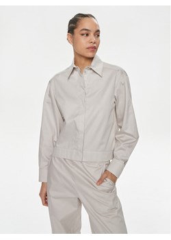 Max Mara Leisure Koszula Dandy 2416111028 Szary Regular Fit ze sklepu MODIVO w kategorii Koszule damskie - zdjęcie 181109766