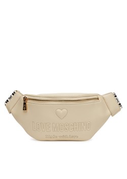 LOVE MOSCHINO Saszetka nerka JC4223PP0MKF0110 Écru ze sklepu MODIVO w kategorii Nerki - zdjęcie 181109839