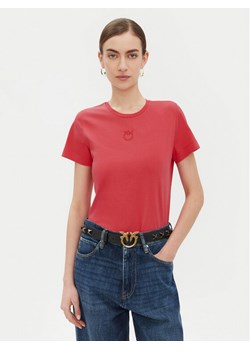 PINKO T-Shirt 100355 A2HN Czerwony Regular Fit ze sklepu MODIVO w kategorii Bluzki damskie - zdjęcie 181109896