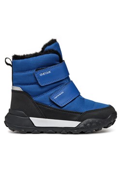 Geox Śniegowce J Trekkyup Boy B Abx J46MBF 0FU50 C0042 S Niebieski ze sklepu MODIVO w kategorii Buty zimowe dziecięce - zdjęcie 181109975