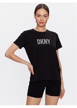 DKNY Sport T-Shirt DP2T6749 Czarny Classic Fit ze sklepu MODIVO w kategorii Bluzki damskie - zdjęcie 181110015