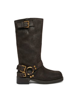 MICHAEL Michael Kors Oficerki 40F4CBFB9L Brązowy ze sklepu MODIVO w kategorii Kozaki damskie - zdjęcie 181110019