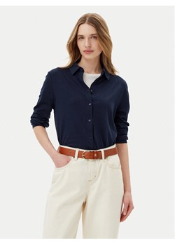 Tommy Hilfiger Koszula WW0WW45983 Granatowy Regular Fit ze sklepu MODIVO w kategorii Koszule damskie - zdjęcie 181110027