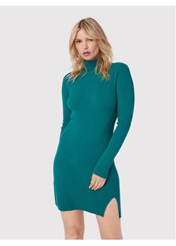 Kontatto Sukienka dzianinowa 3M7616 Zielony Slim Fit ze sklepu MODIVO w kategorii Sukienki - zdjęcie 181110038