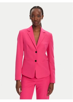 HUGO Marynarka Agonia-1 50539976 Różowy Slim Fit ze sklepu MODIVO w kategorii Marynarki damskie - zdjęcie 181110048