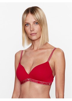 Emporio Armani Underwear Biustonosz bezfiszbinowy 164410 3F223 00173 Czerwony ze sklepu MODIVO w kategorii Biustonosze - zdjęcie 181110246