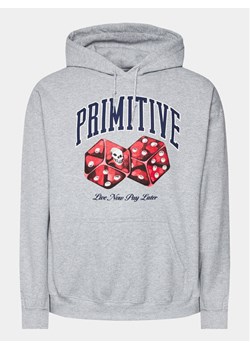 Primitive Bluza Payday PAPFA2310 Szary Regular Fit ze sklepu MODIVO w kategorii Bluzy męskie - zdjęcie 181110416
