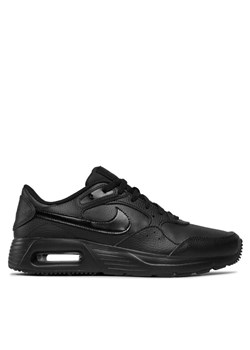 Nike Sneakersy Air Max Sc Lea DH9636-001 Czarny ze sklepu MODIVO w kategorii Buty sportowe męskie - zdjęcie 181110507