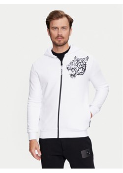 Plein Sport Bluza FADC MJB3407 STE003N Biały Regular Fit ze sklepu MODIVO w kategorii Bluzy męskie - zdjęcie 181110519